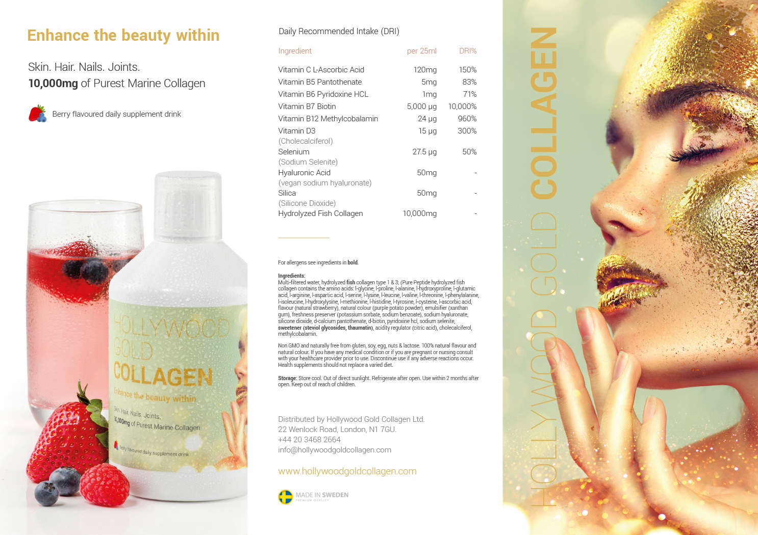 Hollywood Gold Collagen