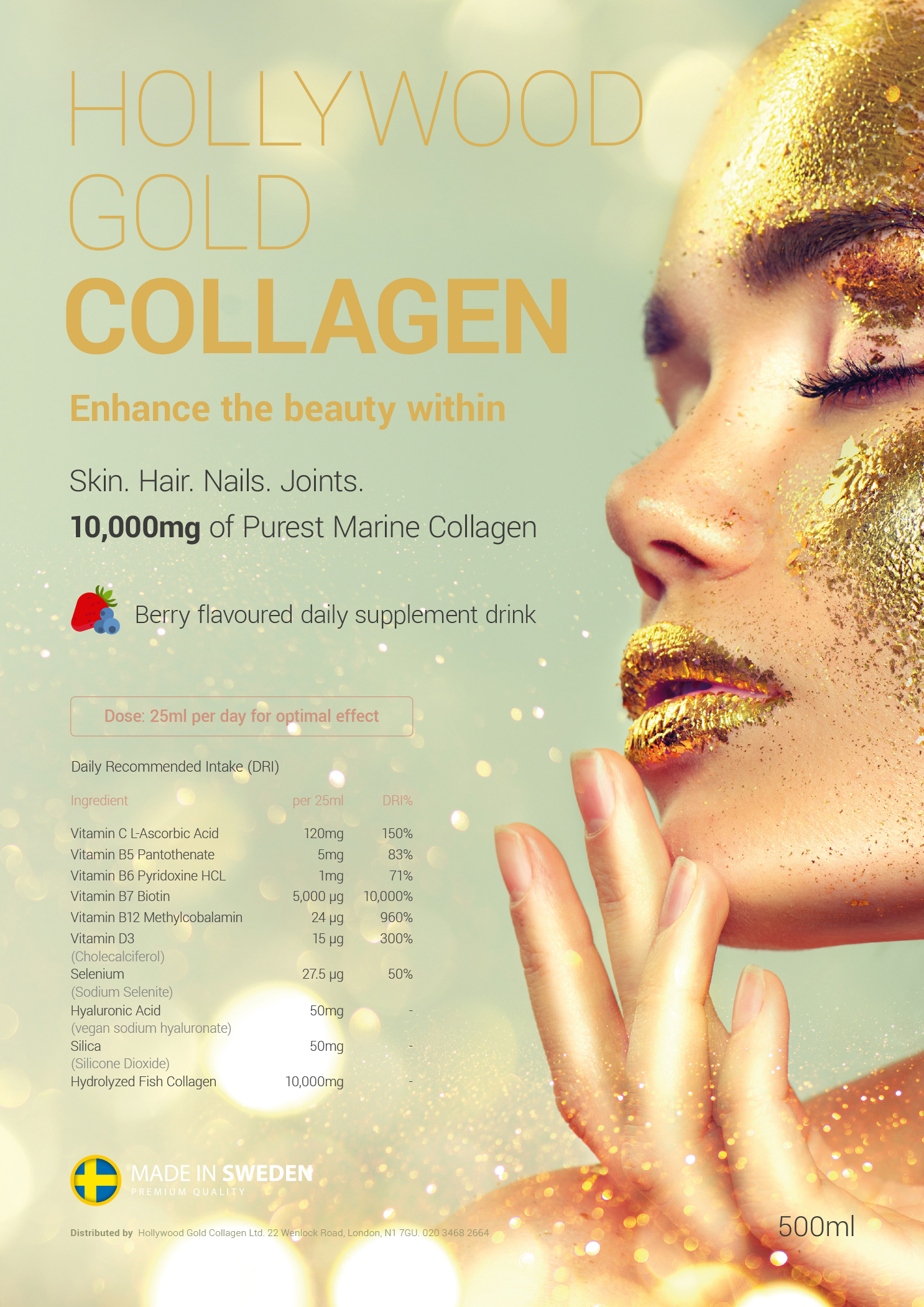 Hollywood Gold Collagen